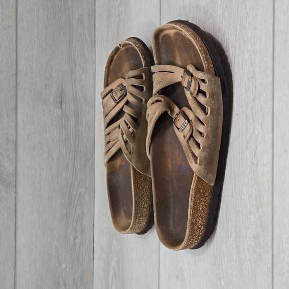 Birkenstock Women Mayari Sandals Flats shoes sz 39/8 Narrow - Picture 2 of 16